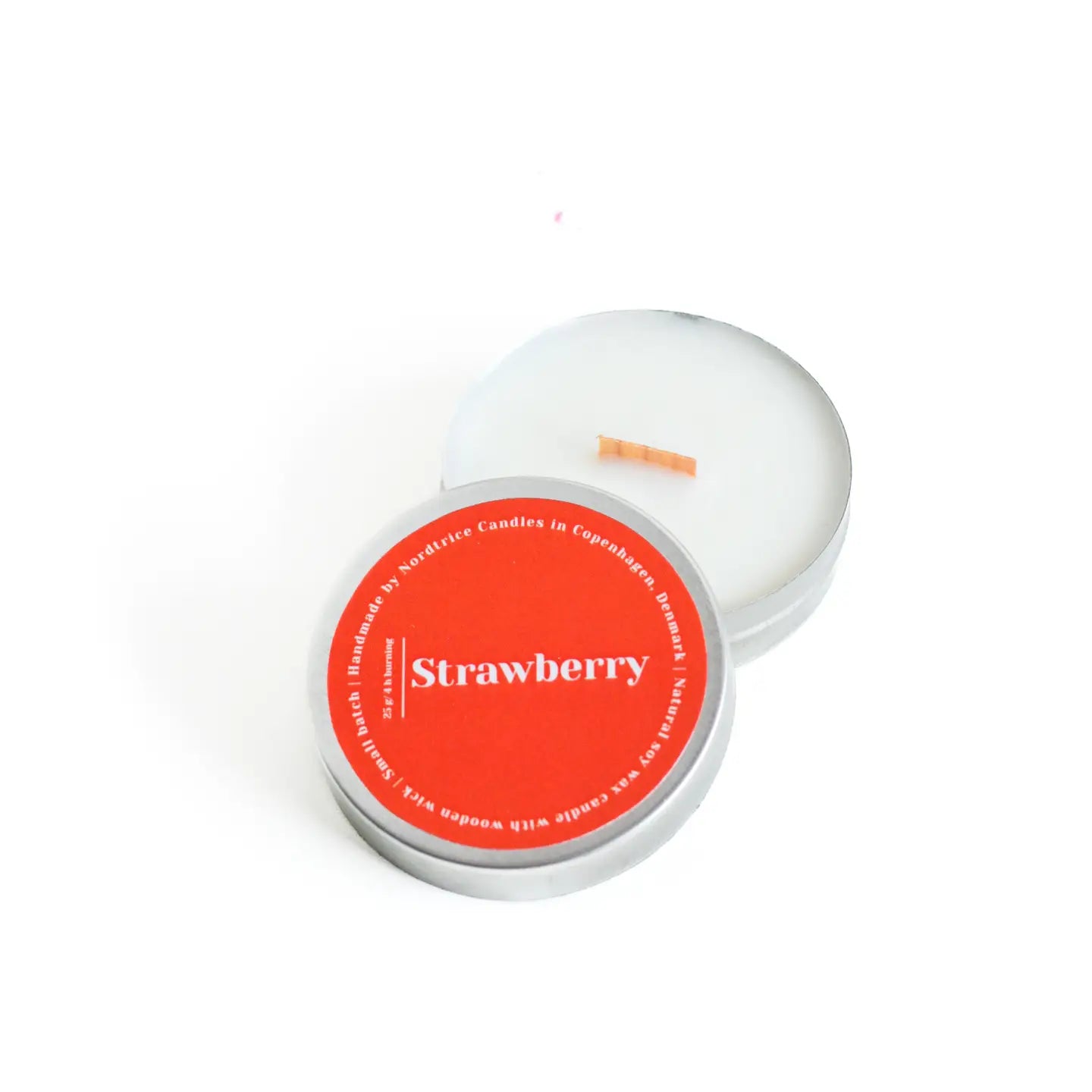 Mini-Duftkerzen aus Soja, Strawberry