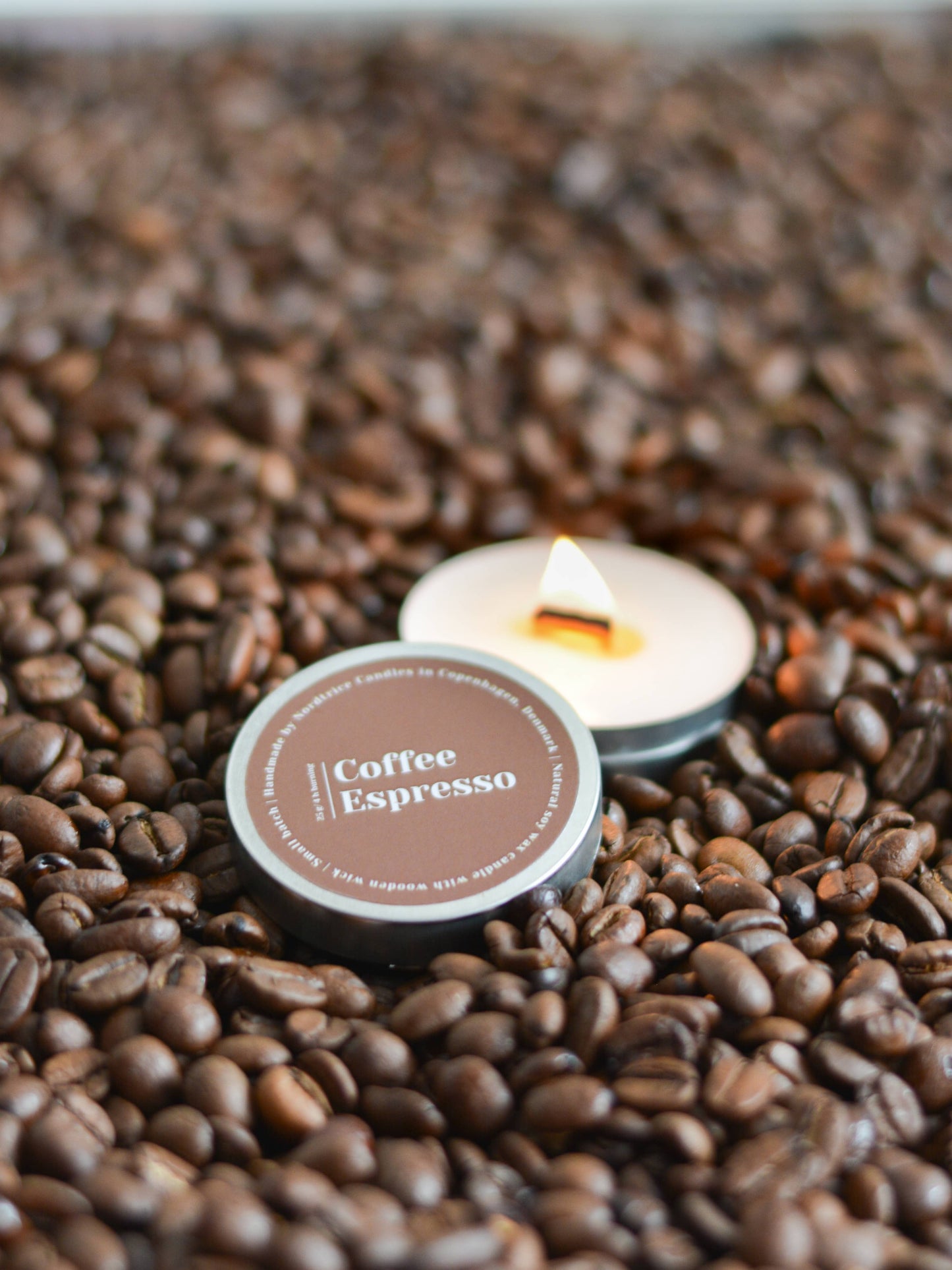 Mini-Duftkerzen aus Soja, Espresso Coffee