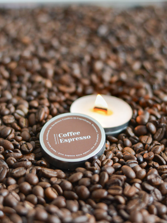 Mini-Duftkerzen aus Soja, Espresso Coffee