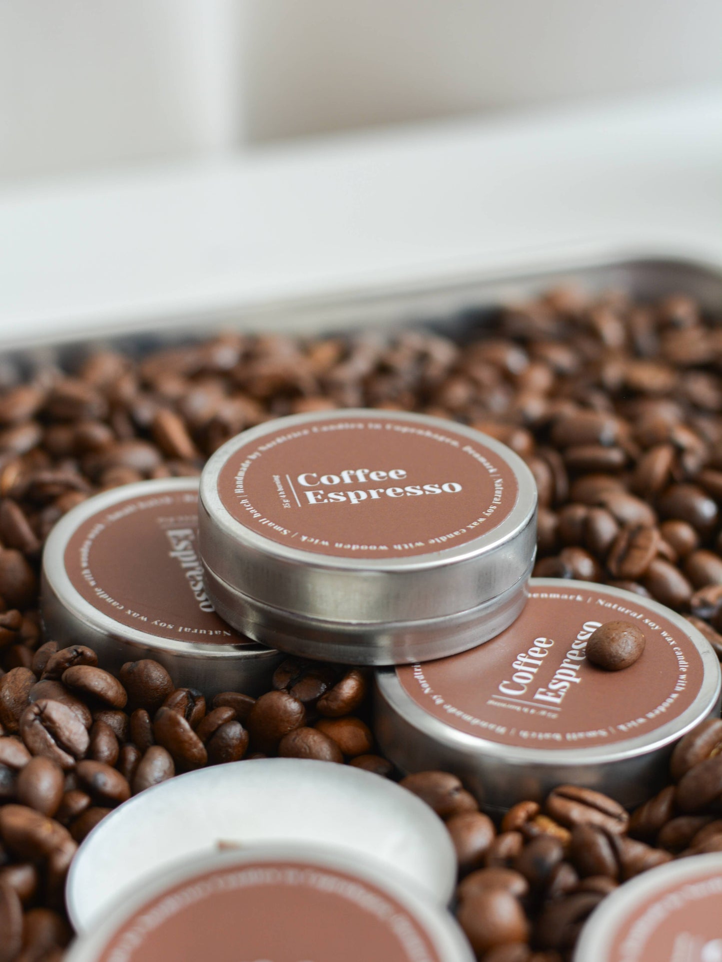 Mini-Duftkerzen aus Soja, Espresso Coffee