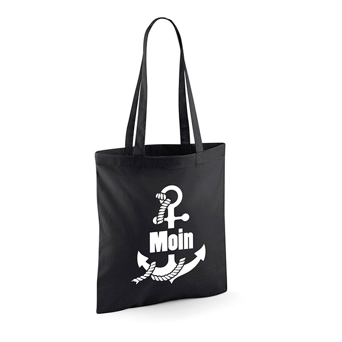 Tasche mit Aufdruck & Motiv *Anker Moin Tau*