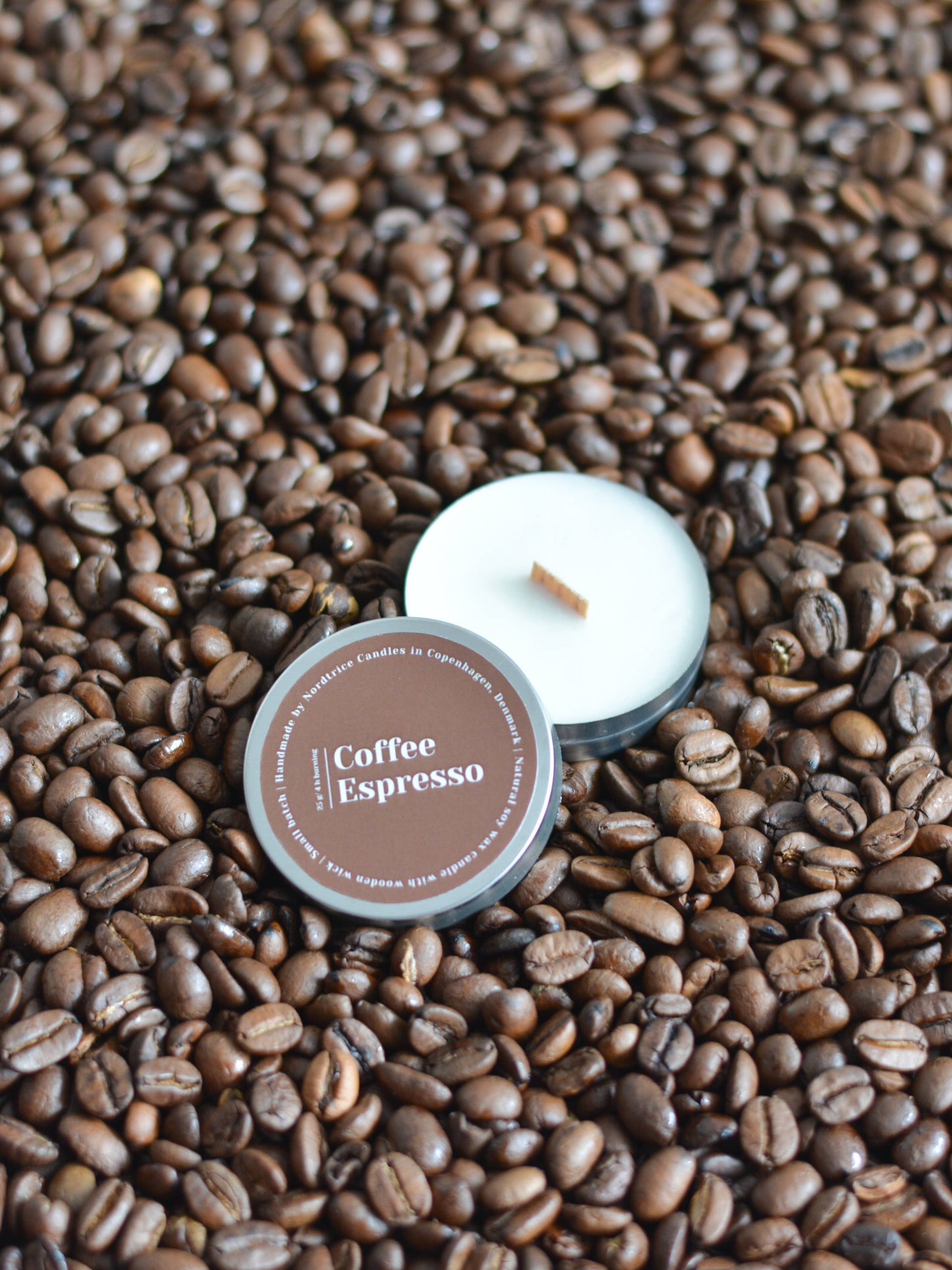 Mini-Duftkerzen aus Soja, Espresso Coffee