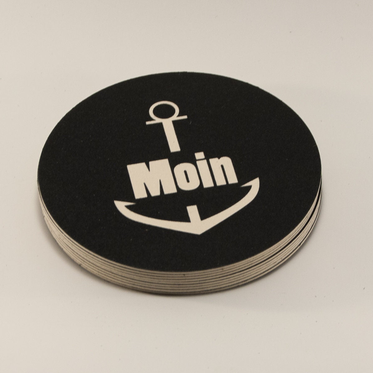Original Bierdeckel Anker Moin! 6er Paket