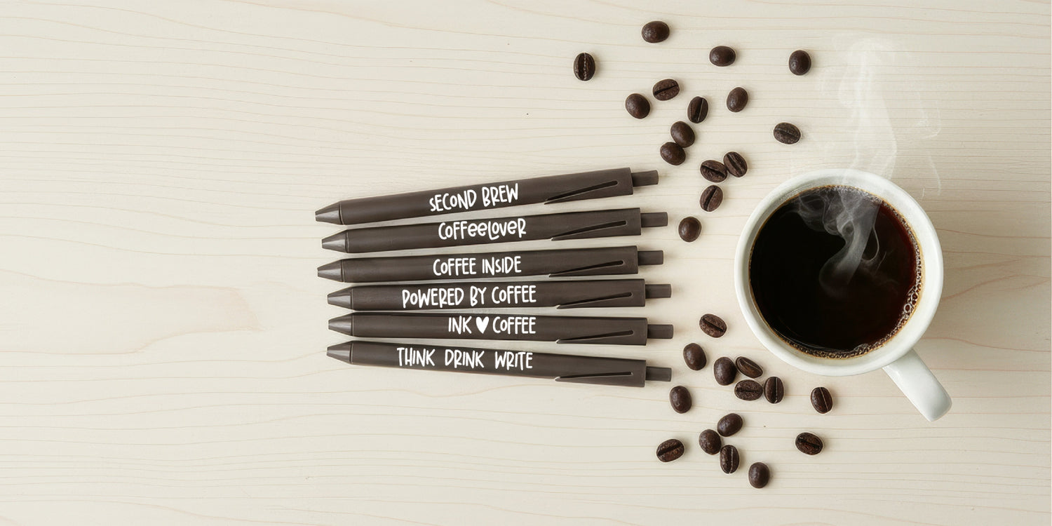 Stifte mit Spruch & Motiv – für Büro, Alltag & Geschenksets