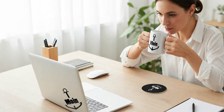 Büro Geschenkideen & Schreibtisch Zubehör mit Motiv