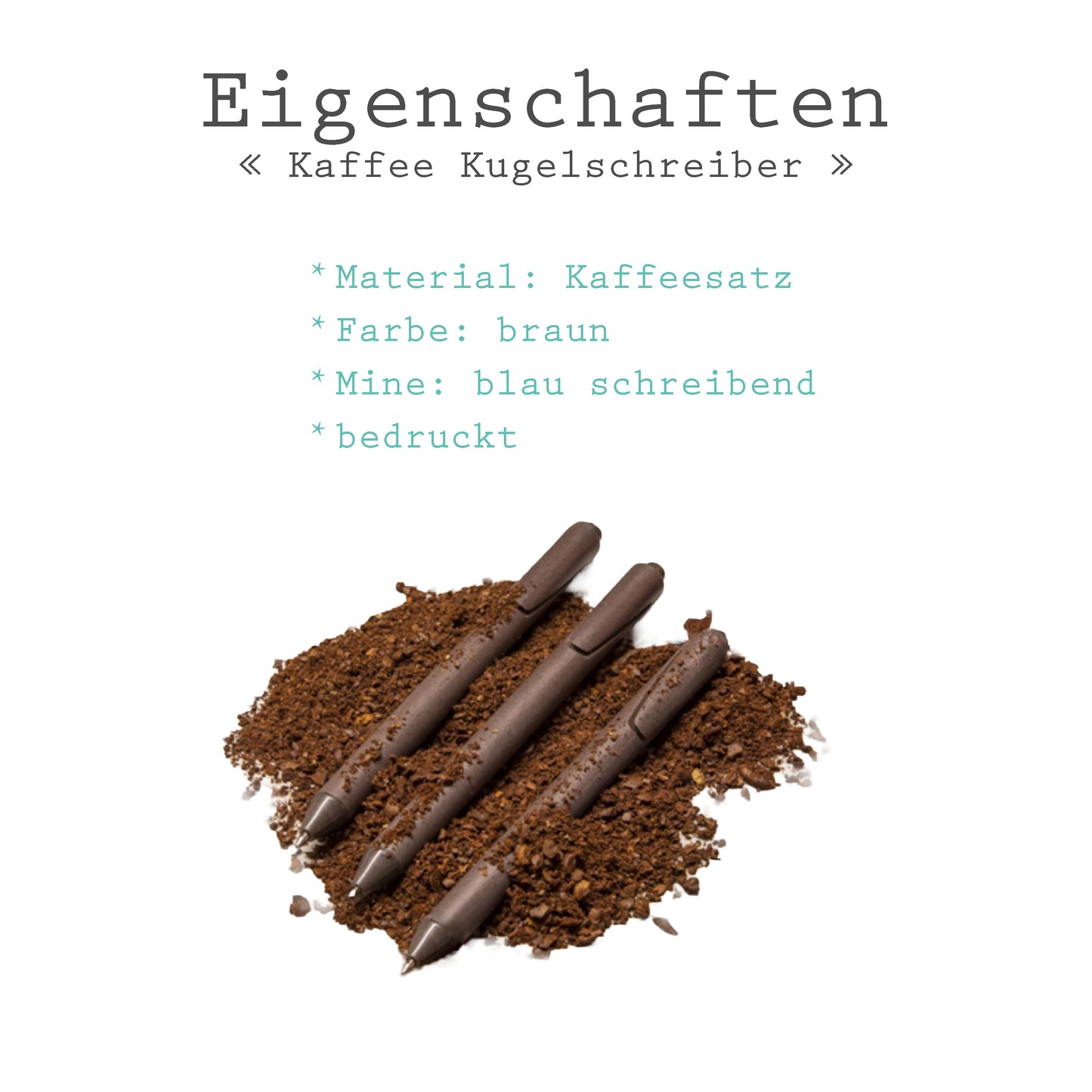 Kaffee Kugelschreiber *Coffee Inside* Coffee Pen