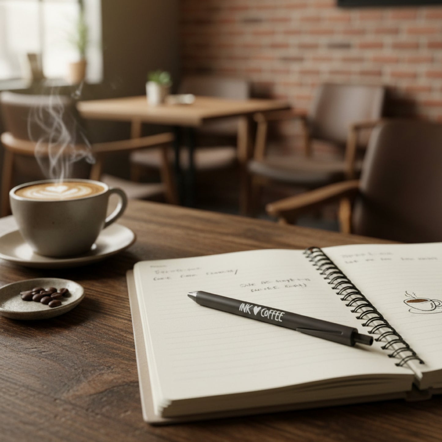 Kaffee Kugelschreiber *Ink ♡ Coffee* Coffee Pen