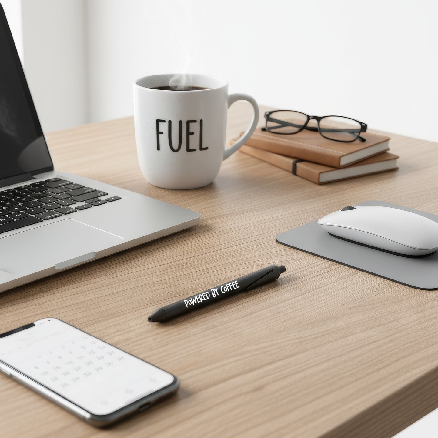 Kugelschreiber aus Kaffeesatz „Powered by Coffee“