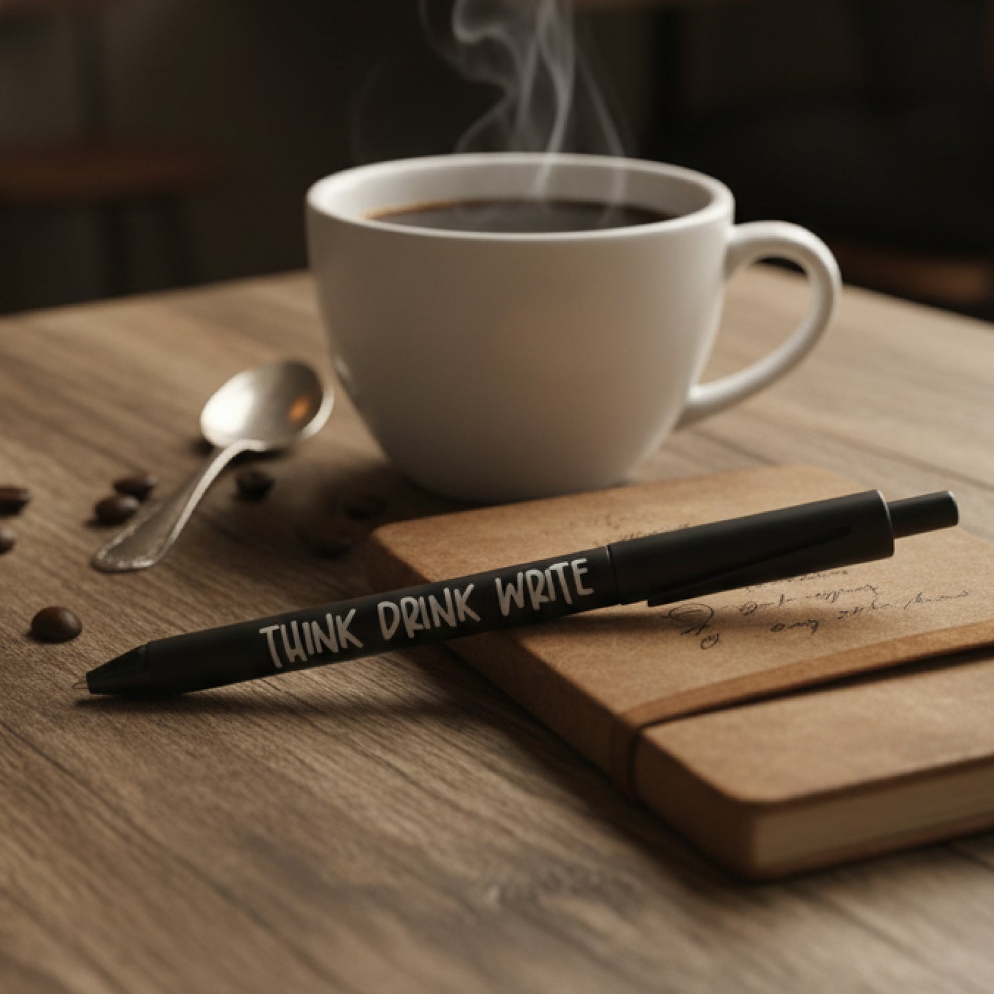 Kaffee Kugelschreiber *Think Drink Write* Coffee Pen