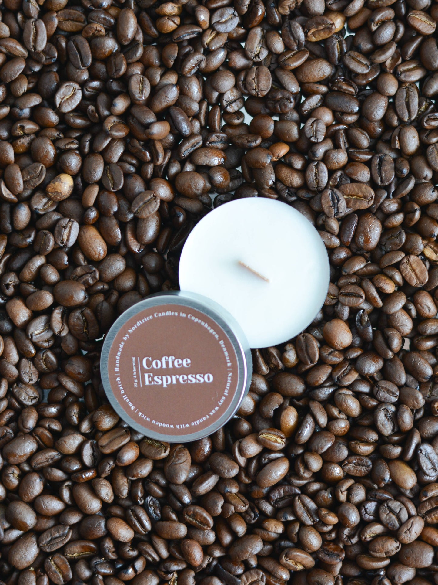 Mini-Duftkerzen aus Soja, Espresso Coffee