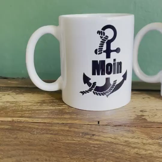 Tasse bedruckt mit Motiv Beach Chicken *spülmaschinengeeignet*